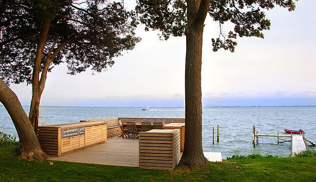 Bay View Boathouse in Bellport, NY by Martin Architects PC