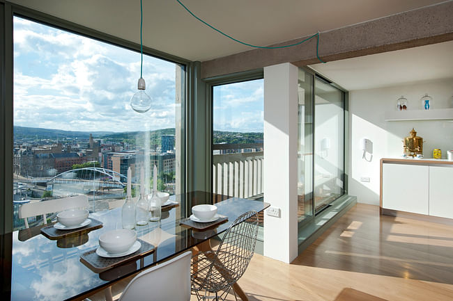 Park Hill Phase 1, Sheffield by Hawkins\Brown with Studio Egret West; Photo: Peter Bennett