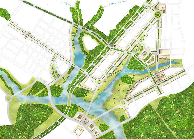 Landscape plan, Federal City (Image: CCPG)