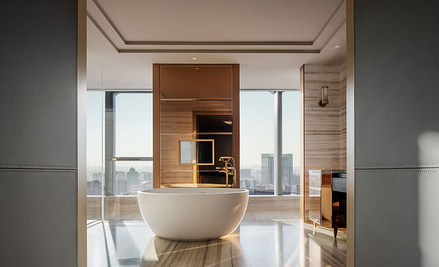 Master bathroom