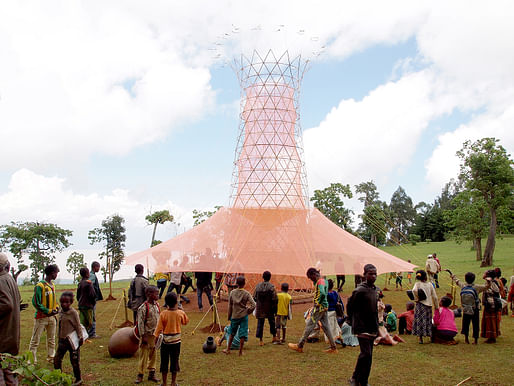 Warka Water designed by Arturo Vittori. Nominated in the Architecture category.