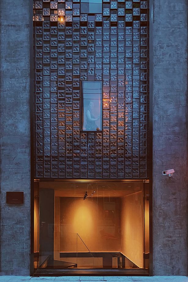 Guestroom facade © XING DESIGN