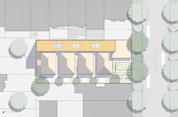 Filbert Cottages site plan