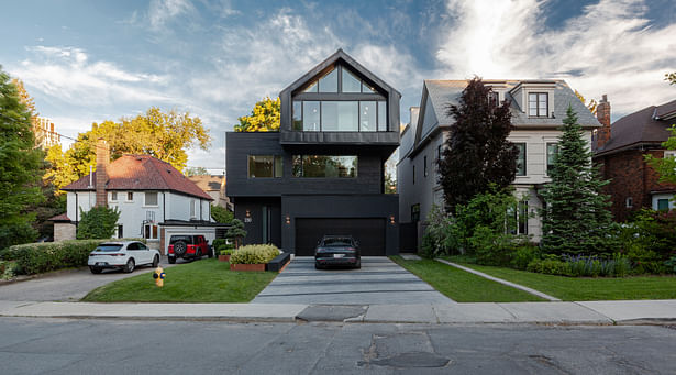 Atelier RZLBD / Stacked House / front elevation