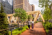 New York’s High Line opens two timber bridges by SOM and Field Operations
