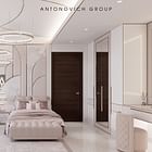 Enchanting Haven: Antonovich Group's Expertise in Girls Bedroom Interior Design
