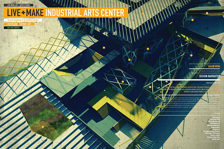 LIVE_MAKE Industria Arts Center Competition Entry