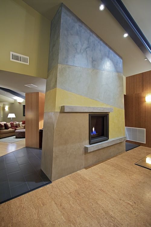 Art Fireplace - Cave Hearth in the Livermore Landscape