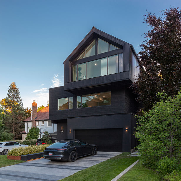 Atelier RZLBD / Stacked House / front elevation