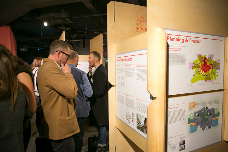 New Ideas for Housing London exhibition, photo courtesy of NLA.