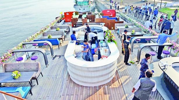 View of Mumbai Floating Restaurant - Queensland Sea YAH