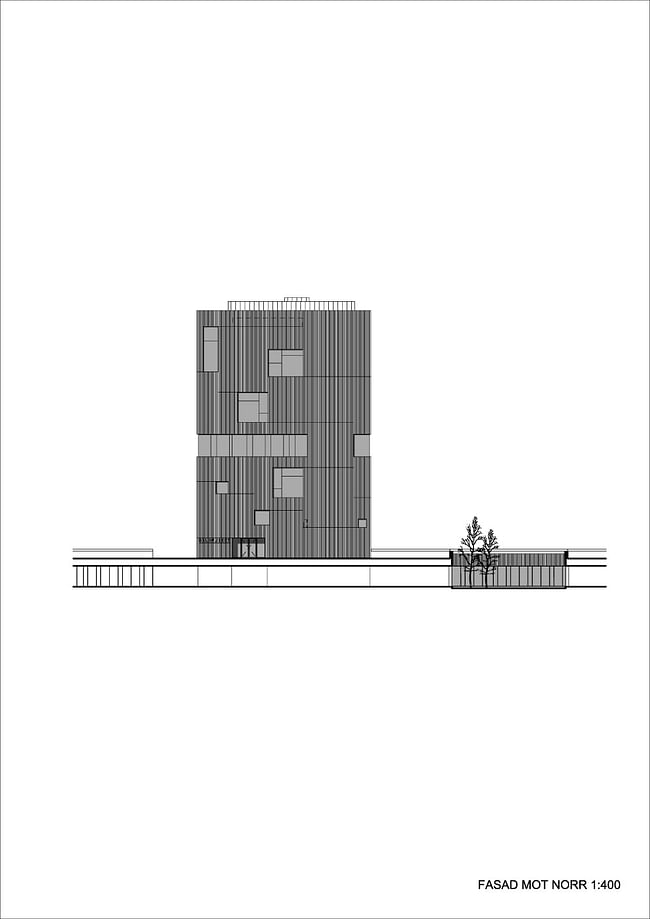 Elevation north (Illustration: Henning Larsen Architects)