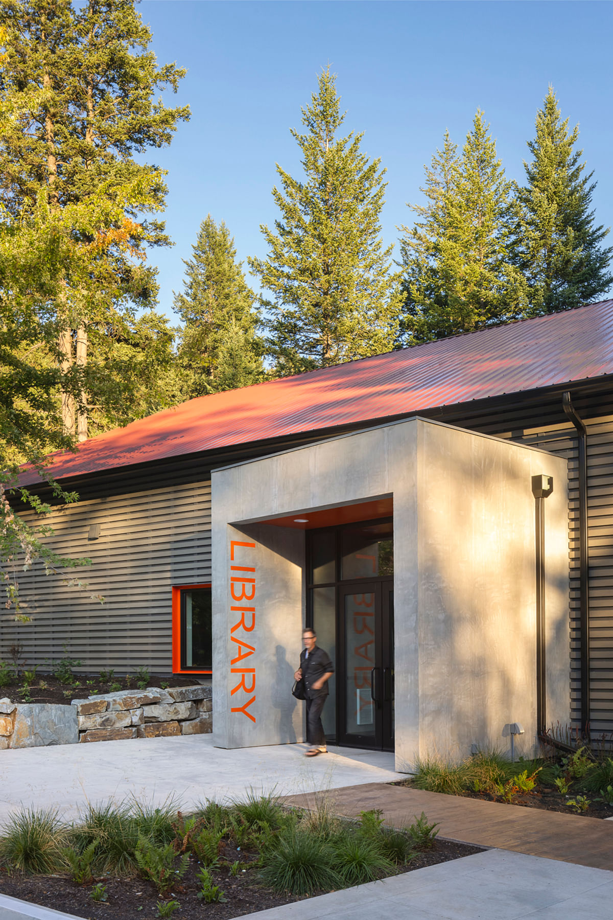 Bigfork Library by Cushing Terrell