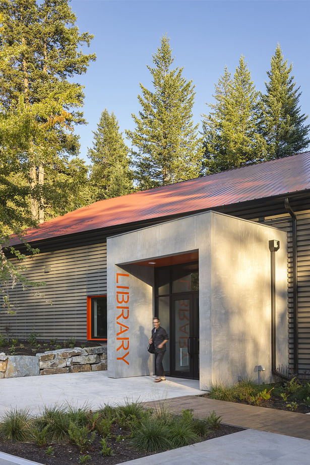 Bigfork Library (Photo: Chuck Collier Schmidt)