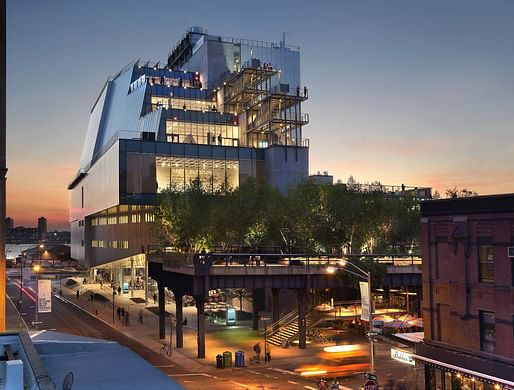 Whitney Museum of American Art - In collaboration with Renzo Piano Building Workshop. Image courtesy of Cooper Robertson