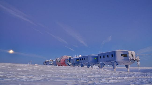 Halley VI British Antarctic Research Station 2013 Image ©