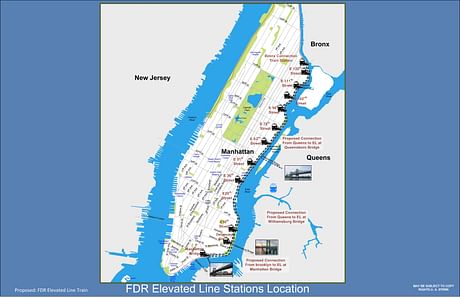 FDR Eleveted Line Train Manhattan 5