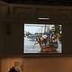 Adeyemi shows images from villagers in Makoko