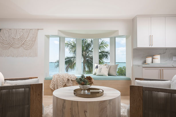 Master Bedroom Design - Contemporary Coastal Florida Keys Home by DKOR Interiors