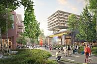 LOLA winning public space design WärtZ turns Zwolle's Spoorzone into a rewilded creative district