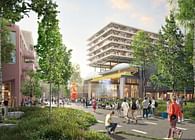 LOLA winning public space design WärtZ turns Zwolle's Spoorzone into a rewilded creative district