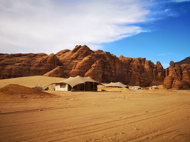 Saudi Arabia, Al-ULA, desert camp