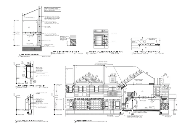 Manor Home Building Section