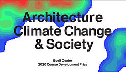 ACSA and Temple Buell Center announce $50,000 in prize money to support climate change coursework