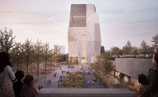 Changes to the TWBTA design for the Obama Presidential Center include the addition of more openings and glass to the complex's 235-foot tower. Images courtesy of Obama Foundation.