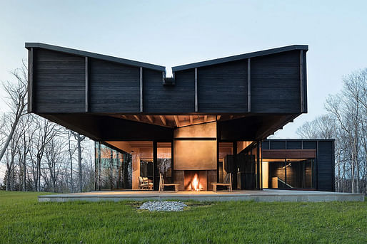 Michigan Lake House by Desai Chia Architecture.