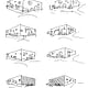 Bernard Tschumi Architects, ANIMA Cultural Center in Grottammare, Italy. Facade studies (sketch by Bernard Tschumi).