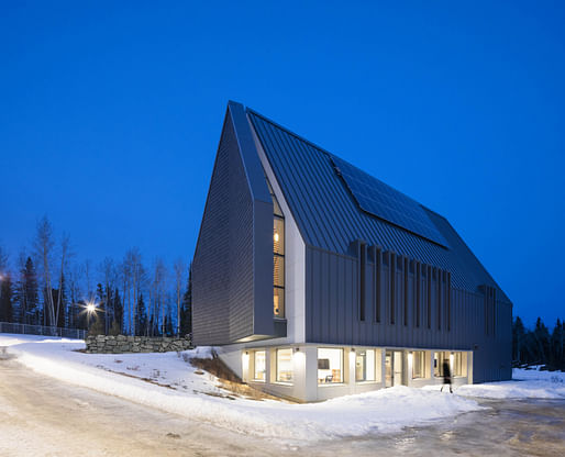 The Doig River Cultural Center in British Columbia, Canada. Photo: Ema Peter