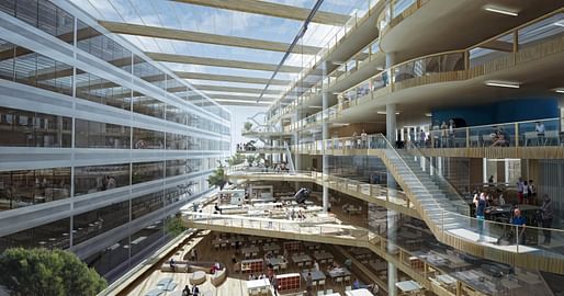 Amsterdam U of Applied Sciences Rendering. Image: Powerhouse Company.