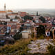 A view of the Mikulov Castle from Svaty Kopecek, or Holy Hill by Gordon Walters
