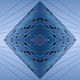 The Blue Diamond, by Aaron Yassin, 27' x 40', C-print, mounted to aluminum and reverse-mounted to plexiglass, 2012