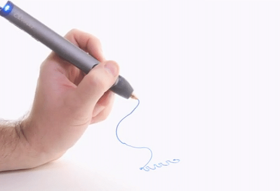 3Doodler 2.0: The World’s First 3D Printing Pen, Reinvented by WobbleWorks LLC. Screenshot from 3Doodler 2.0 Kickstarter video.