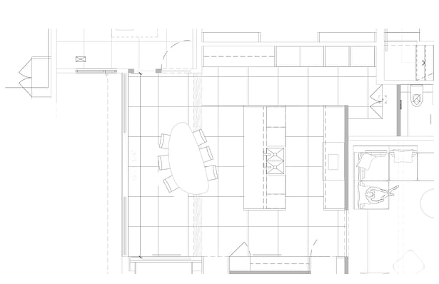 Furniture Plan | Kitchen Residential