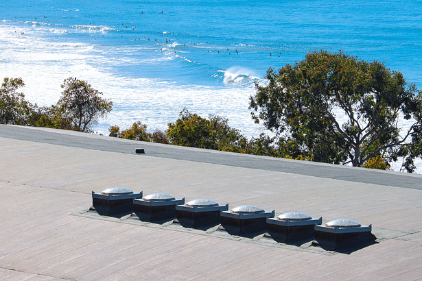 The positioning of the TDDs and the wave simulator was a meticulous process, adhering to California Coastal Commission regulations.