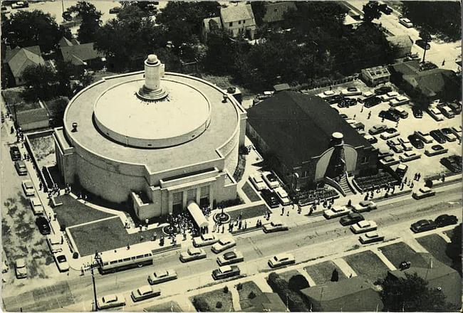 historic Gospel Lighthouse church buildings (before) via Merriman Anderson Architects