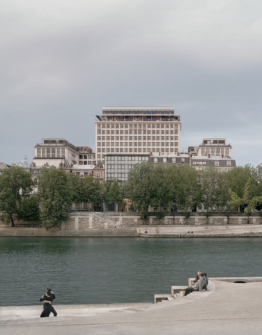 Morland Mixité Capitale in Paris, France by David Chipperfield Architects Berlin and CALQ. Image: David Chipperfield Architects Berlin and CALQ