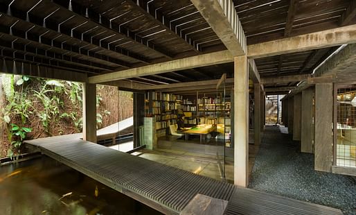 Library, AM Residence, Jakarta, Indonesia. © Aga Khan Trust for Culture / Cemal Emden (photographer)