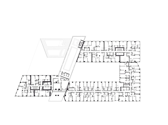 Floor 6 plan. Image credit: OMA