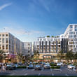 KTGY, along with developer Sand Hill Property Company, created a bold vision to revitalize a local, big-box shopping center and make for a space to call home, connect and entertain. (Image credit: KTGY)
