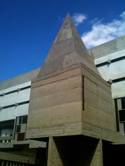 La Tourette Monastery by Le Corbusier in Eveux, France. Image via newgeography.com