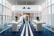  Ubalt Architectes complete Adidas-branded renovation of French National Institute of Sport, Expertise, and Performance