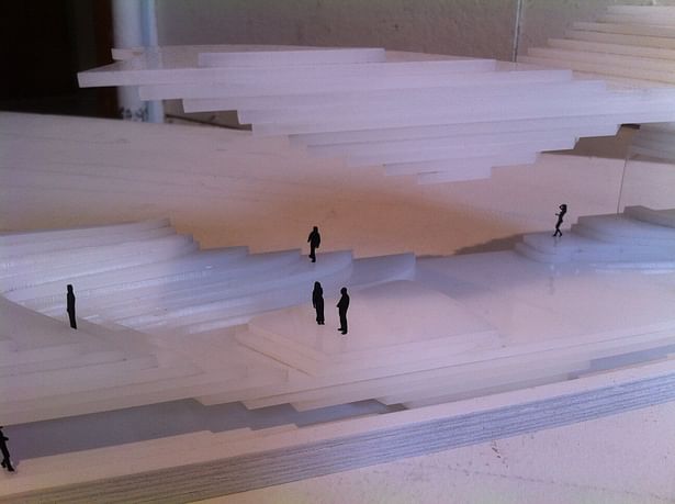 1/8 Scale Sectional Model - Zoomed In View 2