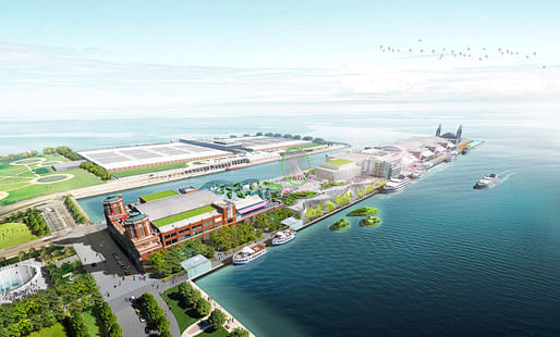 Winning design of the Navy Pier Redesign Competition by team James Corner Field Operations (Image: James Corner Field Operations)