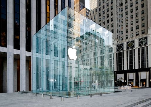 Apple 5th Avenue Flagship Store, New York City. Courtesy of Eckersley O’Callaghan.