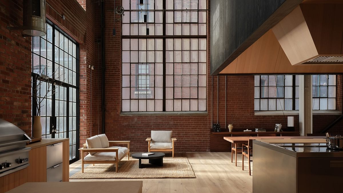 Omar Gandhi Architects overhauls historic Toronto boiler house as luxury kitchen showroom