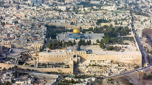 Aerial view of the Temple Mount in Jerusalem. Photo: Andrew Shiva / Wikipedia / CC BY-SA 4.0